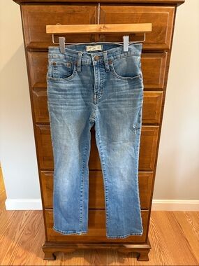 Madewell Light Blue Denim Flare Jeans